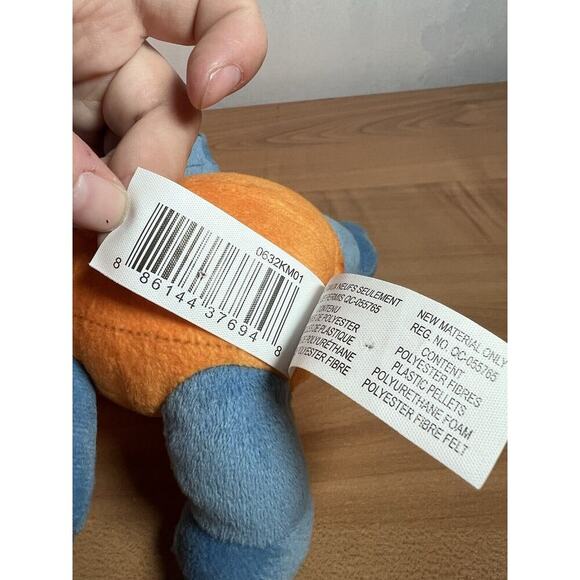 Disney Stitch Just Play Halloween Pumkin Jack-O-Lantern Stuffed Animal Plush - Picture 7 of 8